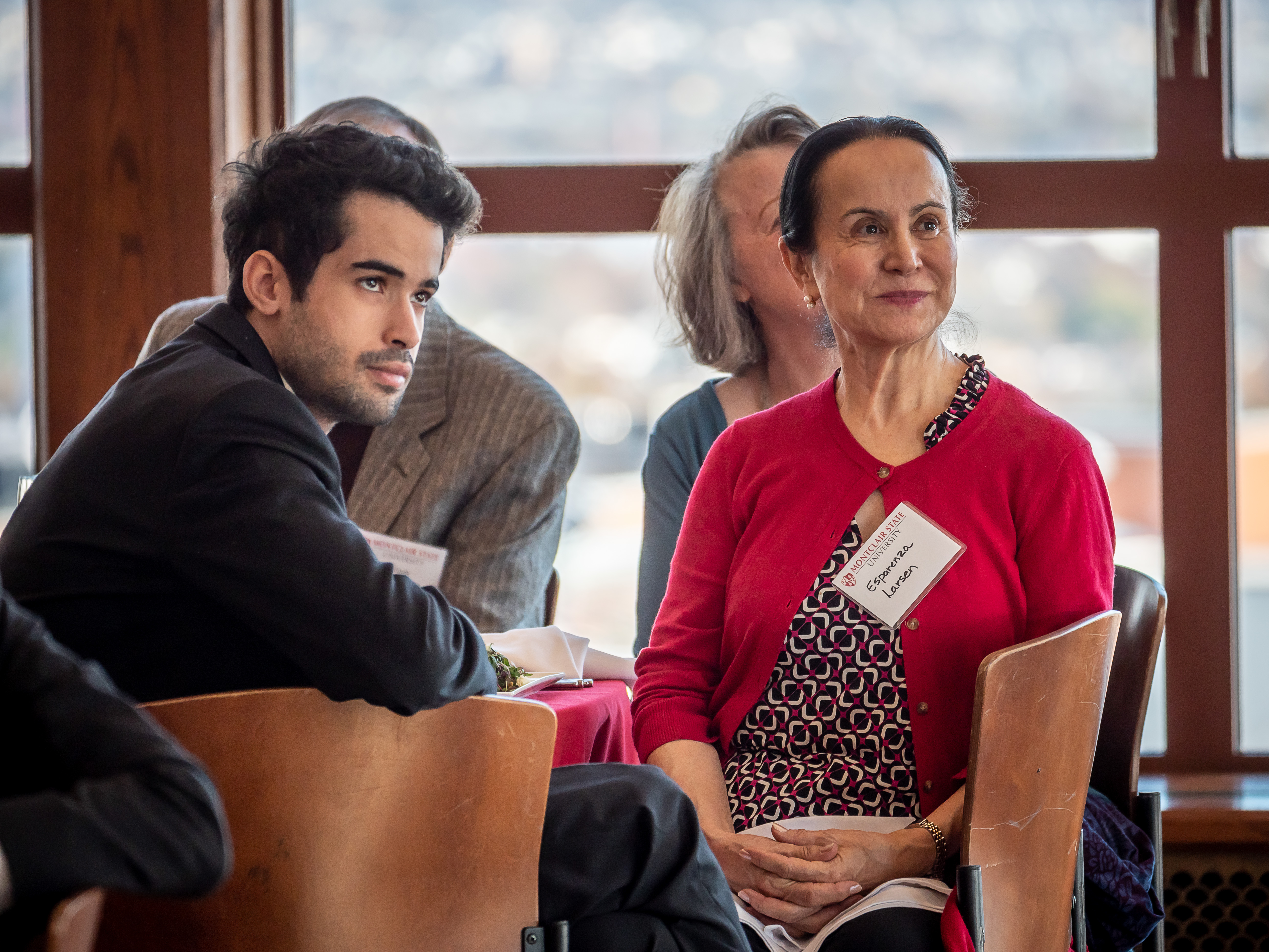 People at Celebration of Scholarship Benefactors luncheon.