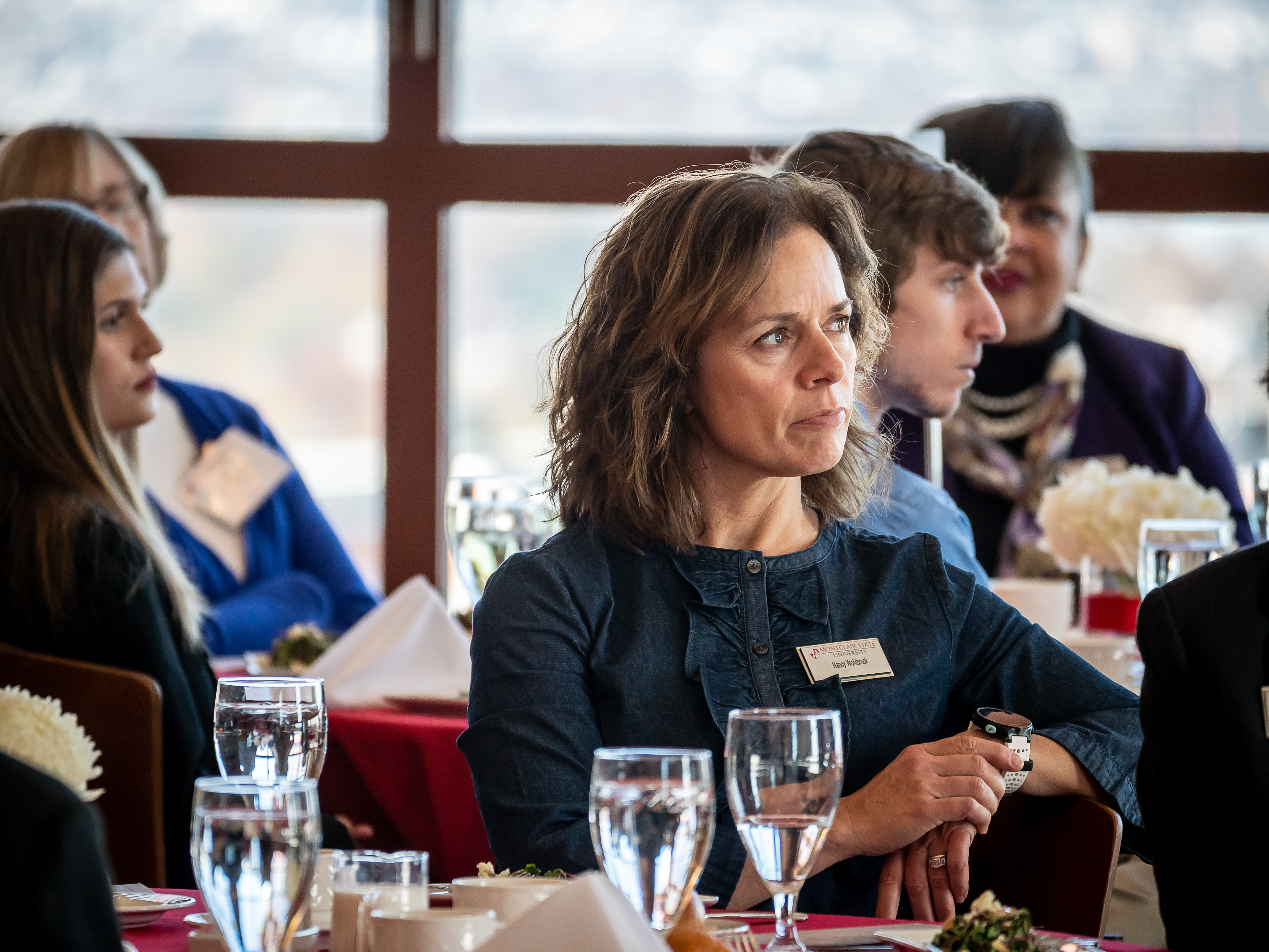 People at Celebration of Scholarship Benefactors luncheon.