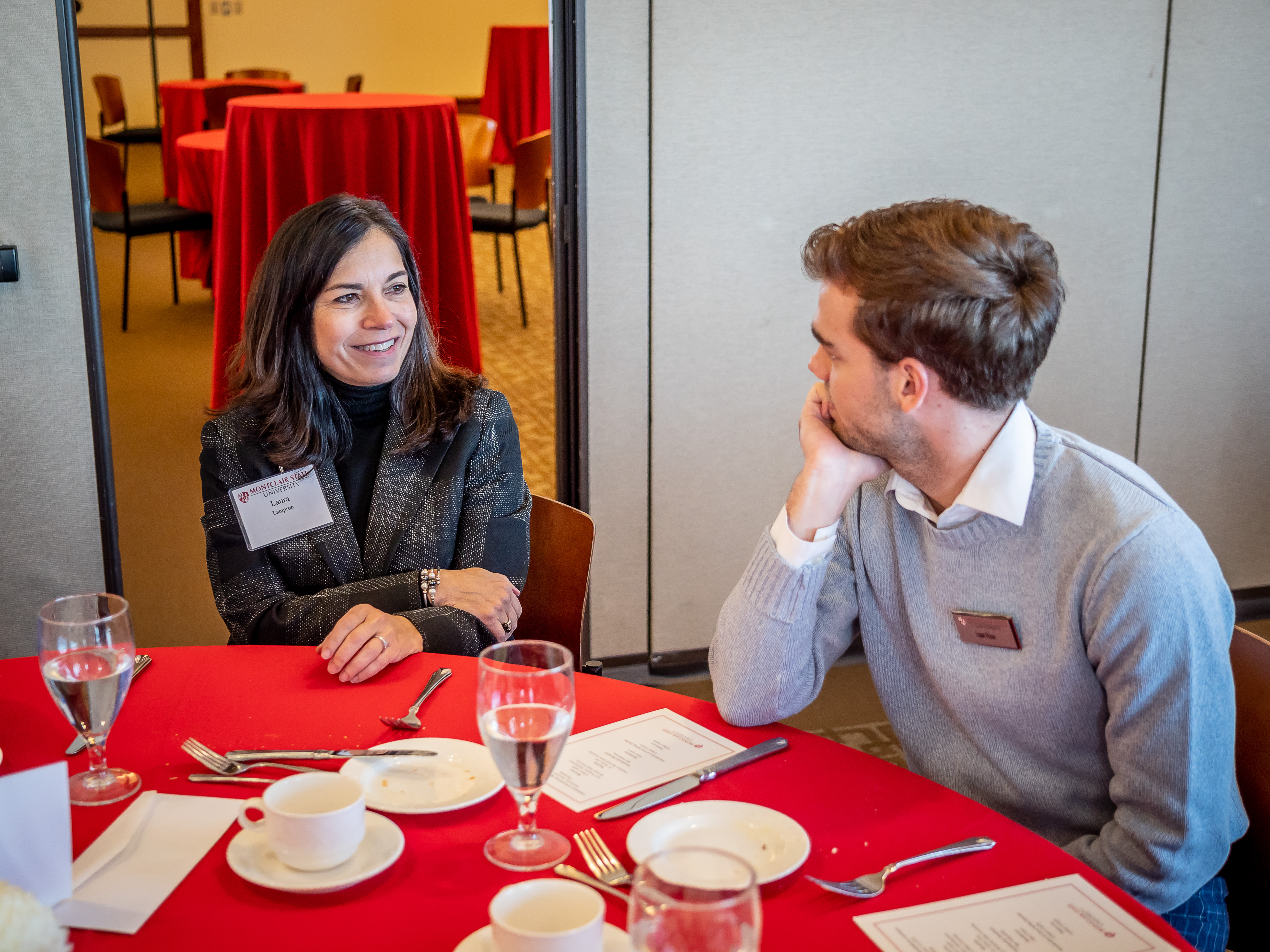 People at Celebration of Scholarship Benefactors luncheon.