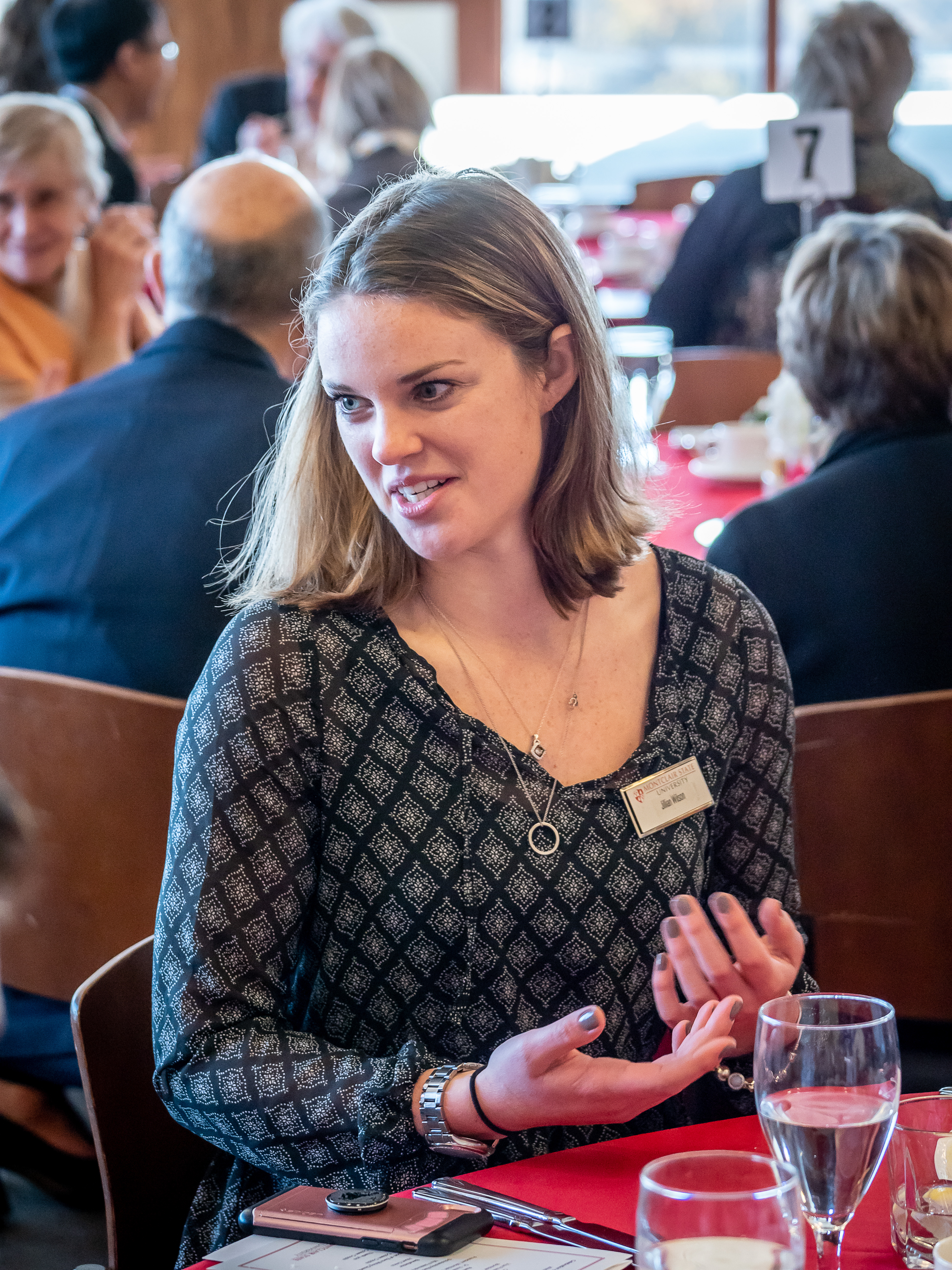 People at Celebration of Scholarship Benefactors luncheon.