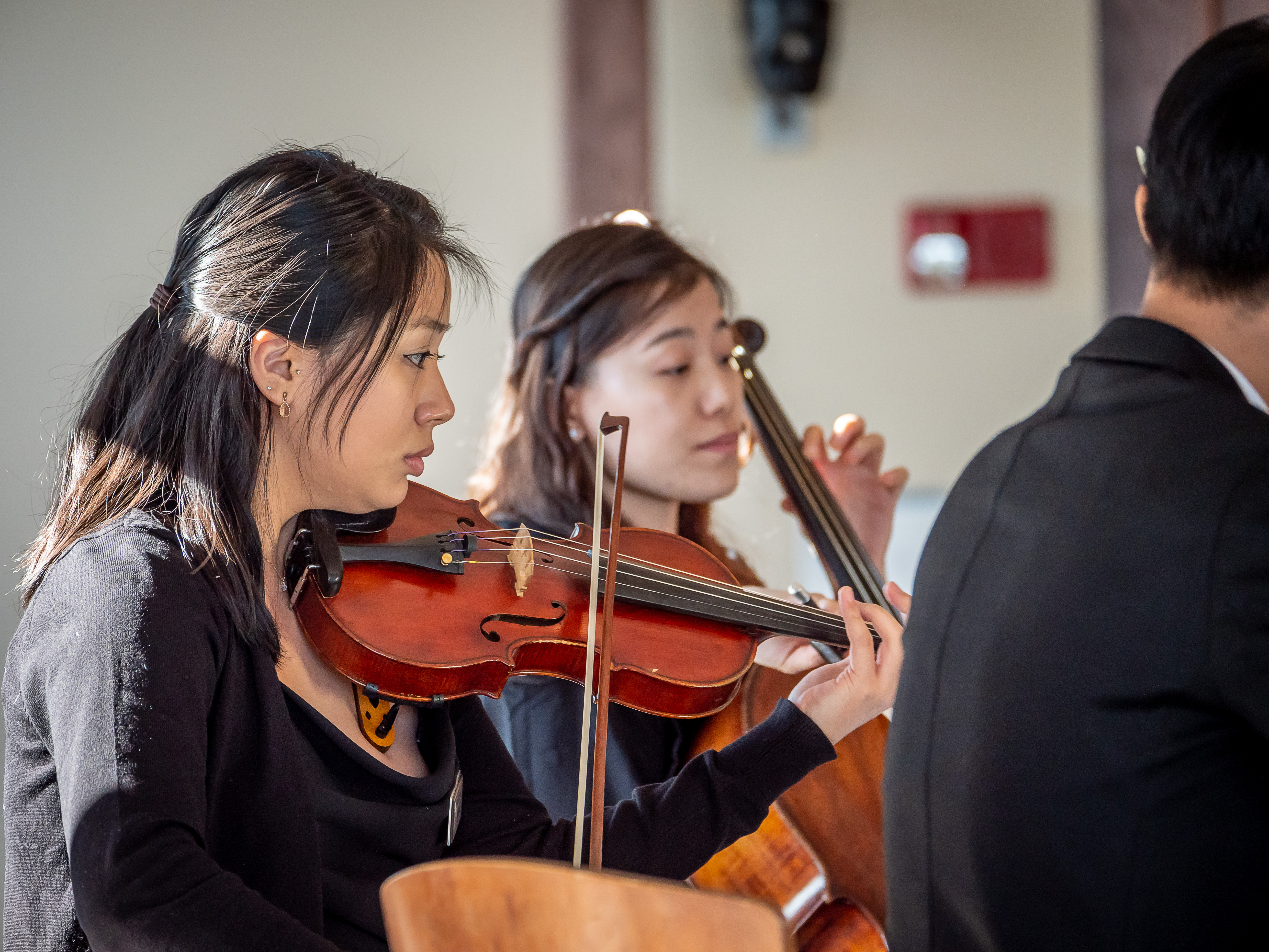 People at Celebration of Scholarship Benefactors luncheon.