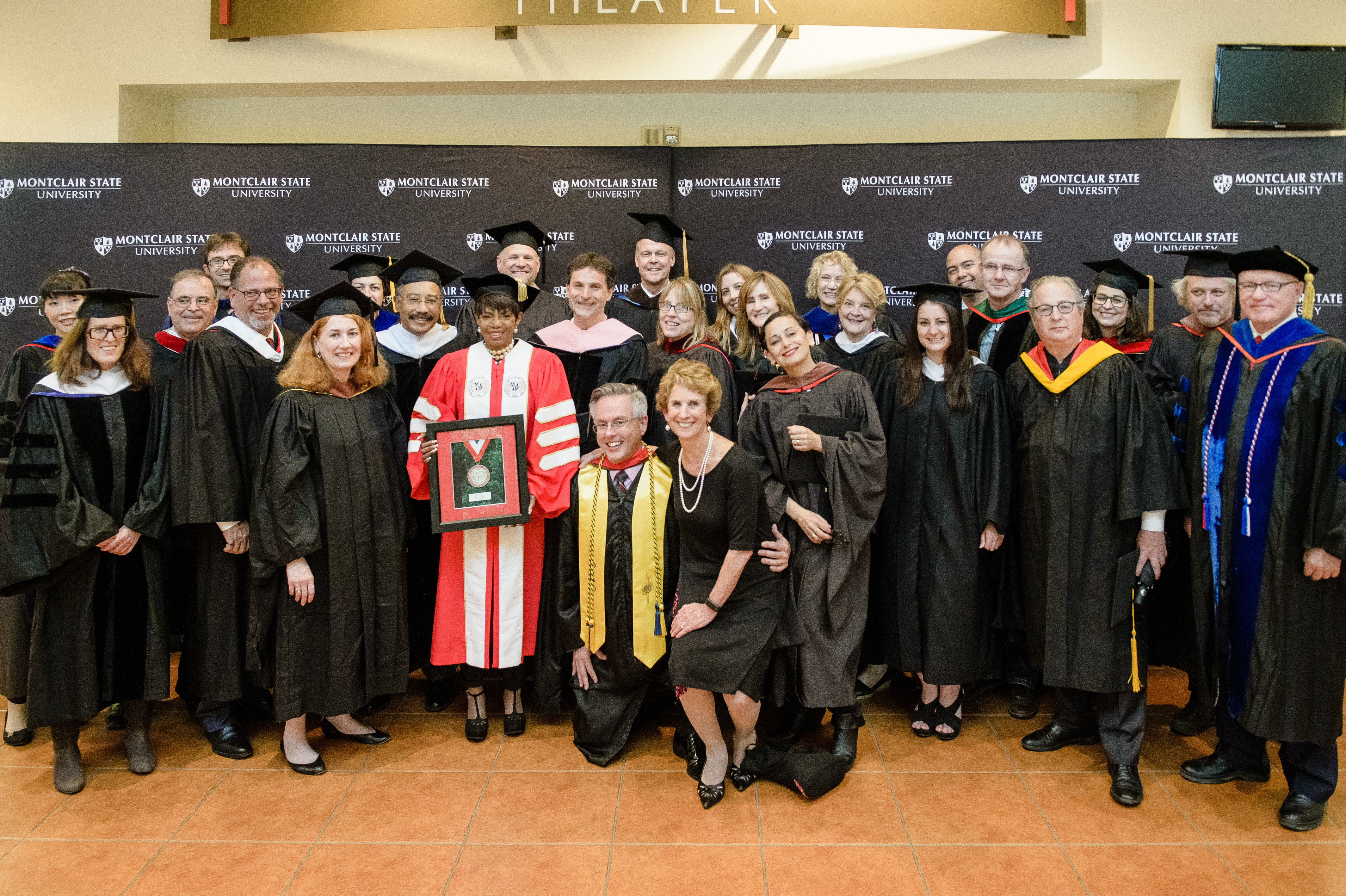 Melba Moore '70 and College of the Arts faculty.