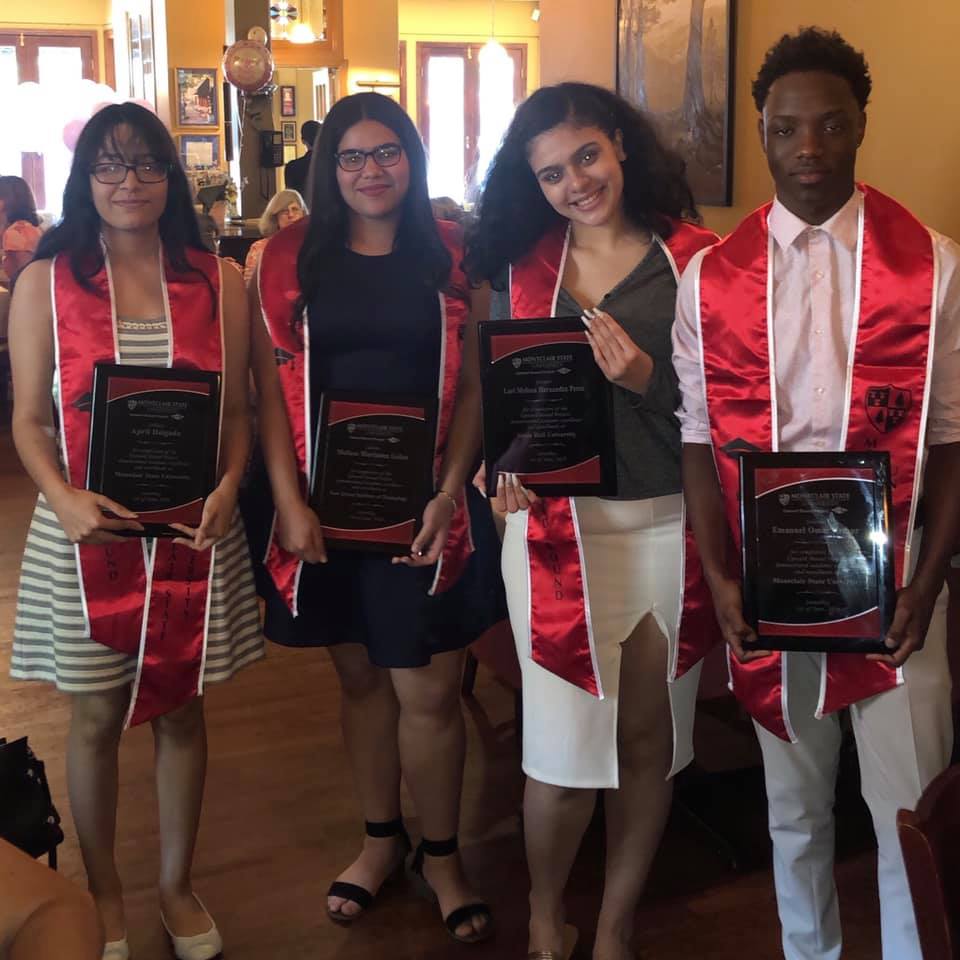 Upward Bound students